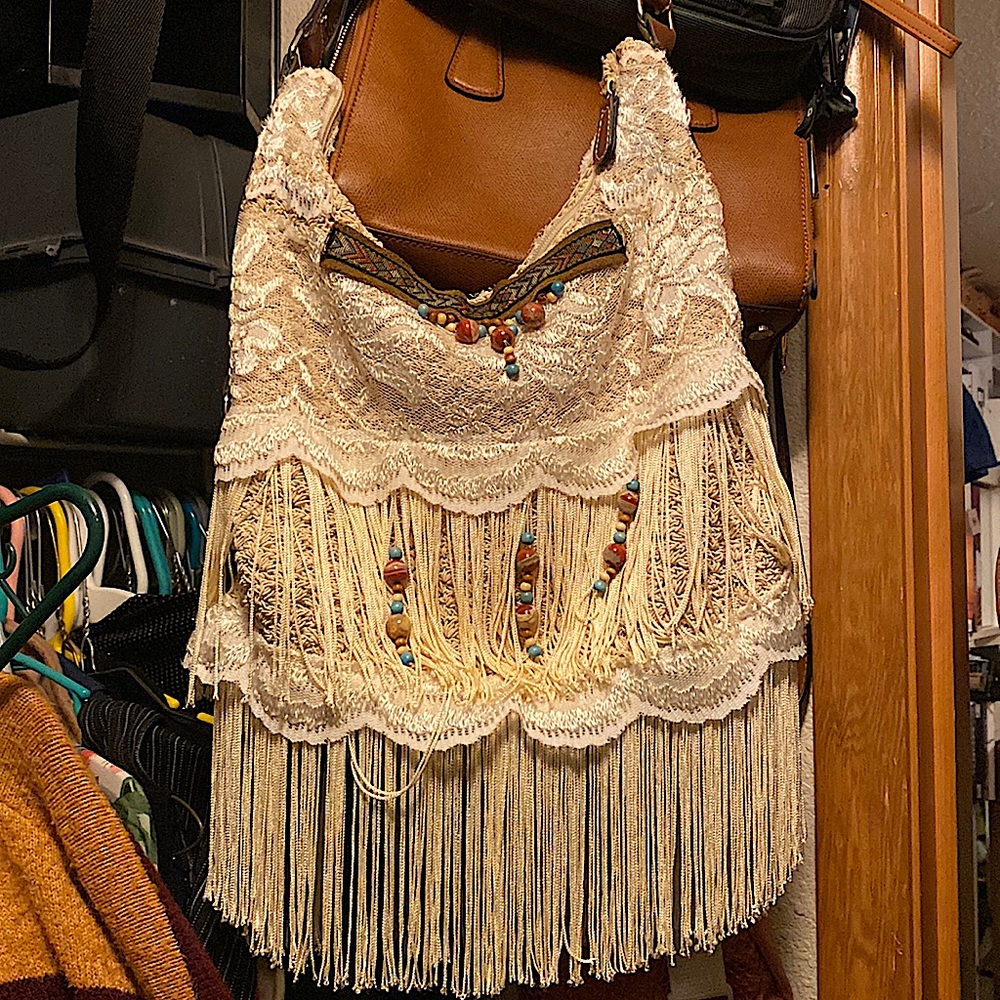 Boho hippie purse
